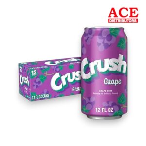CRUSH GRAPE 12OZ CAN 12CT