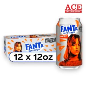 FANTA 12OZ CAN ORANGE ZERO 12CT
