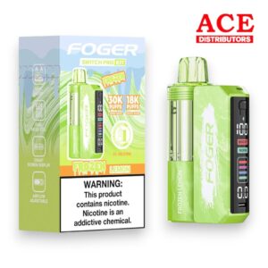 FOGER SWITCH PRO 30000 PUFFS DISPOSABLE KIT 5CT BOX - FROZEN LEMON