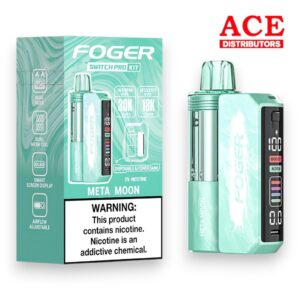 FOGER SWITCH PRO 30000 PUFFS DISPOSABLE KIT 5CT BOX - META MOON