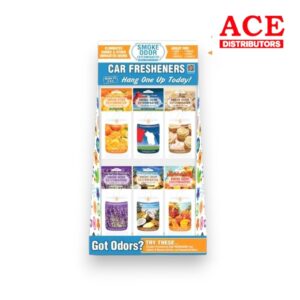 TOP SMOKE ODOR CAR FRESHENER 72CT DISPLAY
