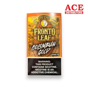 ZIG ZAG FRONTO LEAF COLOMBIAN GOLD 8CT