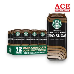 STARBUCKS ZERO SUGAR DARK CHOCOLATE DOUBLESHOT 15OZ 12CT