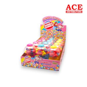 TOY GUMBALL MACHINE DUBBLE BUBBLE 12CT