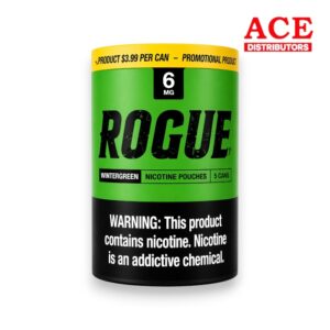 ROGUE NICOTINE POUCH $3.99 WINTERGREEN 6MG 5CT
