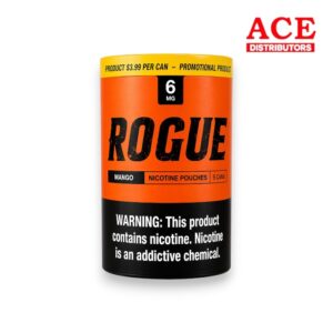 ROGUE NICOTINE POUCH $3.99 MANGO 6MG 5CT