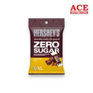 PEG HERSHEY'S ZERO SUGAR ALMOND CHOCOLATE 3OZ