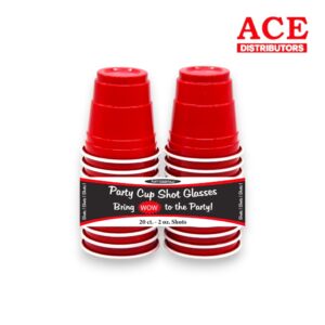 SHOT GLASSES 2OZ 20CT