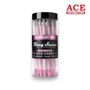 BLAZY SUSAN ULTRA THIN RICE CONES KING SIZE 50CT