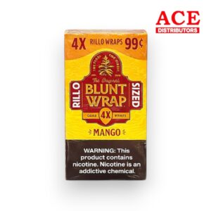 THE ORIGINAL BLUNT WRAP RILLO 4/.99 MANGO 15CT