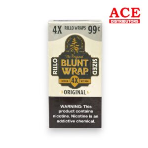 THE ORIGINAL BLUNT WRAP RILLO 4/.99 ORIGINAL 15CT