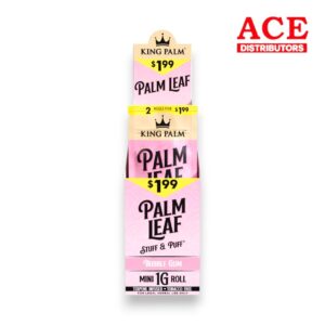 KING PALM MINI PALM LEAF 1G EACH 2PK/10CT $1.99 - BUBBLE GUM