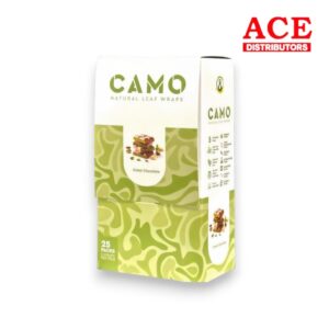 AFGANHEMP CAMO NATURAL LEAF WRAPS DUBAI CHOCOLATE 5/25CT