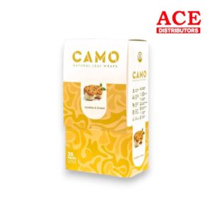 AFGANHEMP CAMO NATURAL LEAF WRAPS COOKIES & CREAM 5/25CT