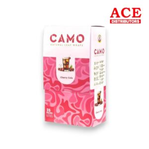 AFGANHEMP CAMO NATURAL LEAF WRAPS CHERRY COLA 5/25CT