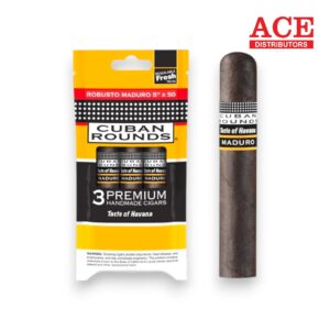 CUBAN ROUNDS ROBUSTO MADURO 5"X50-8/3PK