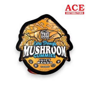 TRE HOUSE EXTRA STRENGTH  MUSHROOM GUMMIES 10CT - JUICY MANGO