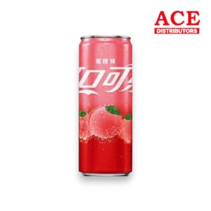 COCA COLA EXOTIC PEACH CAN 330ML