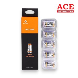 GEEKVAPE B SERIES COILS AEGIS BOOST B-COILS B-1.2OHM (CLASSIC MTL/RDTL) 5PK/1CT