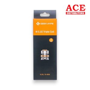 GEEKVAPE M SERIES  M0.2 OHM TRIPLE COIL 5PK/1CT