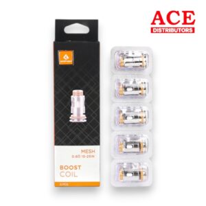 GEEKVAPE B SERIES COILS B COILS B0.6OHM (BOOST VERSION DTL/RDL) 5PK/1CT