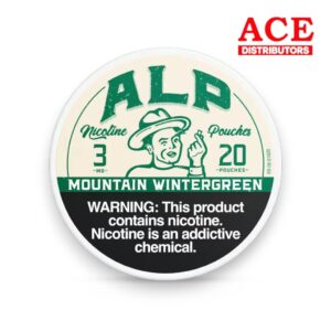 ALP NICOTINE POUCH MOUNTAIN WINTERGREEN 3MG 5CT