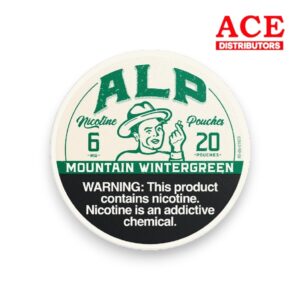 ALP NICOTINE POUCH MOUNTAIN WINTERGREEN 6MG 5CT