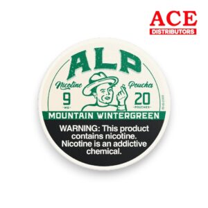 ALP NICOTINE POUCH MOUNTAIN WINTERGREEN 9MG 5CT