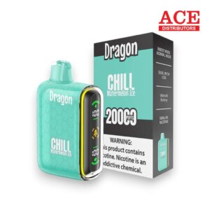 DRAGON 20000 PUFFS DISPOSABLE 5CT BOX -CHILL WATERMELON ICE