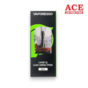 VAPORESSO LUXE Q 2.0 MESH POD 0.8OHM 3ML 4PK/1CT