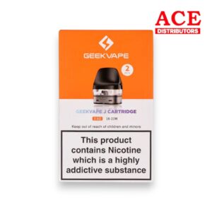 GEEKVAPE J POD CARTRIDGE 0.6OHM 2PK/1CT