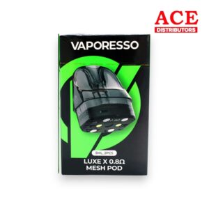 VAPORESSO LUXE X SERIES 0.8 OHM MESH POD 5ML 2PK/1CT