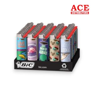 BIC LIGHTER ROTATING TRENDS 50CT