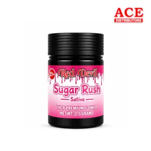 RED DEVIL THCP PREMIUM FLOWER 3.5GM - SUGAR RUSH HYBRID