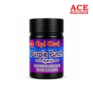 RED DEVIL THCP PREMIUM FLOWER 3.5GM - PURPLE PUNCH HYBRID