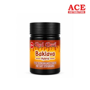 RED DEVIL THCP PREMIUM FLOWER 3.5GM - BAKLAVA HYBRID