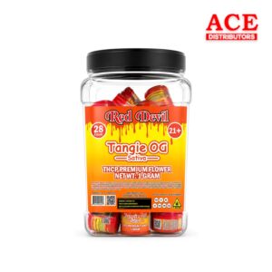 RED DEVIL THCP PREMIUM FLOWER 1GM 28CT - TANGIE OG SATIVA
