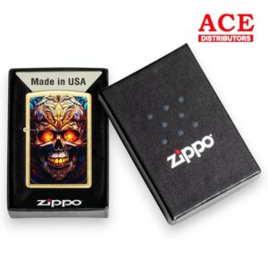 ZIPPO $26.95 EACH SKULL DESIGN
