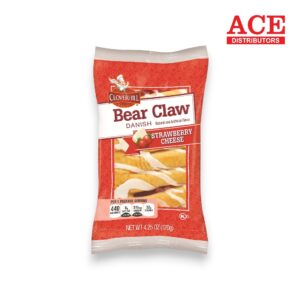 CLOVERHILL BEAR CLAW STRAWBERRY CHEESE 6CT