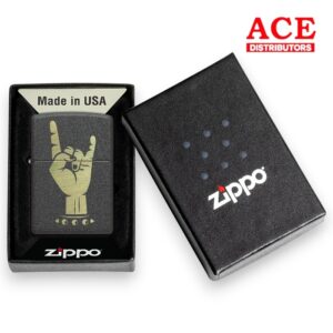 ZIPPO $31.95 EACH ROCK ON DESIGN