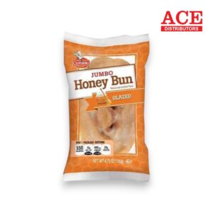 CLOVERHILL JUMBO HONEY BUN GLAZED 6CT