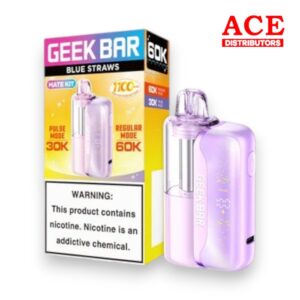 GEEK BAR MATE KIT 16ML 60000PUFF 5CT -BLUE STRAWS