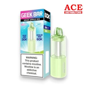 GEEK BAR MATE POD 16ML 60000PUFF 5CT -SOUR APPLE ICE