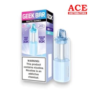 GEEK BAR MATE POD 16ML 60000PUFF 5CT -WHITE GUMMY
