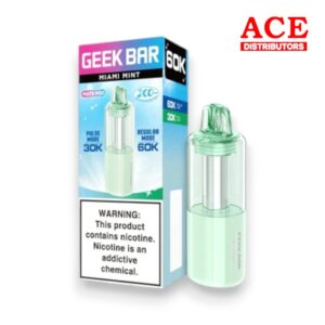GEEK BAR MATE POD 16ML 60000PUFF 5CT -MIAMI MINT