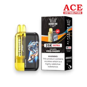 CROWN BAR PRO DISPOSABLE 25000 PUFF 5CT COOL MANGO