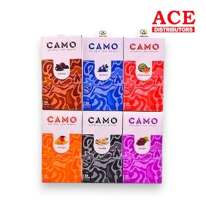 AFGANHEMP CAMO NATURAL LEAF WRAPS 5/25CT
