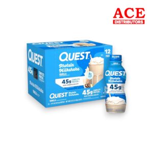 QUEST PROTEIN MILKSHAKE VANILLA 14OZ 12CT