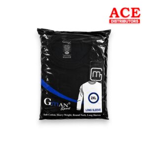 GMAN LONG SLEEVE BLACK 2XL SIZE EACH