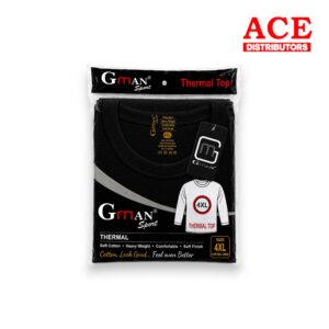 GMAN THERMAL BLACK 4XL SIZE EACH